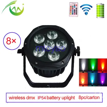 Battery Power Wireless dmx LED Par Can IR Remote Control IP54 Waterproof LED DJ Par Light for Weddings Events Club Party Uplight
Battery Power Wireless dmx LED Par Can IR Remote Control IP54 Waterproof LED DJ Par Light for Weddings Events Club Party Uplight