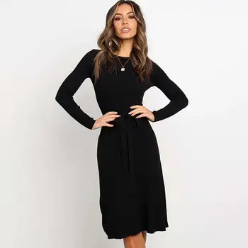 2019 Autumn Elegant Party Dress Women Winter Dress Female Sexy Winter Dress Ladies Slim Long Sleeve Warm Dresses for Women
2019 Autumn Elegant Party Dress Women Winter Dress Female Sexy Winter Dress Ladies Slim Long Sleeve Warm Dresses for Women