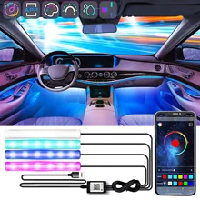 Auto LED RGB Atmosphere Strip Light LED Wireless USB Backlight Music Control Control Colorful Foot Ambient Decorative Lamps
Auto LED RGB Atmosphere Strip Light LED Wireless USB Backlight Music Control Control Colorful Foot Ambient Decorative Lamps