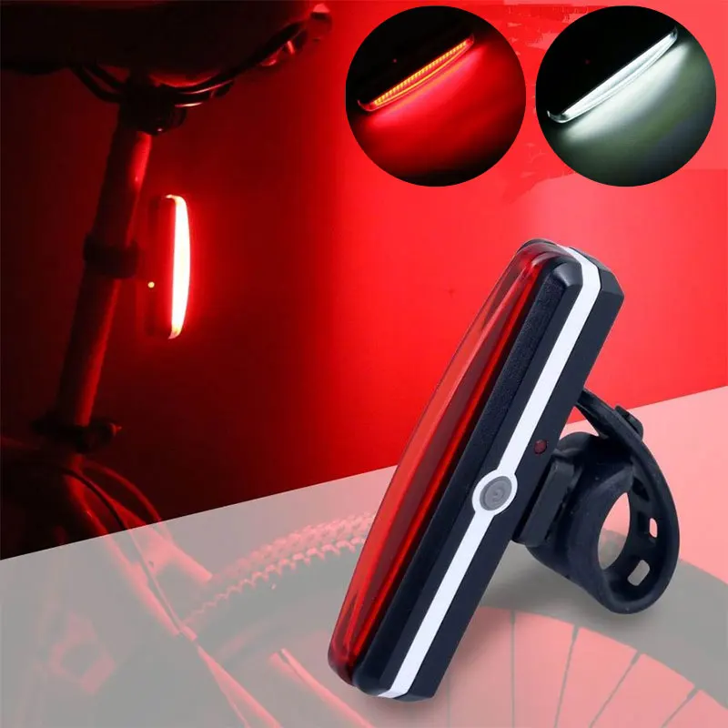 IPX5 USB Rechargeable Rear Tail Lamp Front Light Taillight Bicycle Taillights Red Portable
IPX5 USB Rechargeable Rear Tail Lamp Front Light Taillight Bicycle Taillights Red Portable
