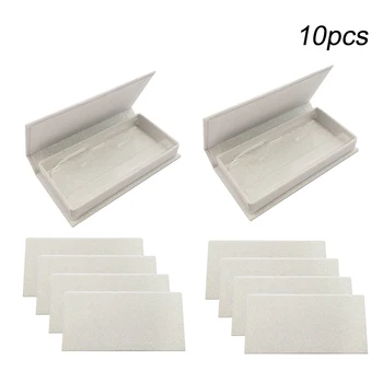 10pcs Gift Dustproof Glitter Paper Makeup Organizer Eyelash Storage Case Salon Rectangle Travel Portable Packing Empty Box Home
10pcs Gift Dustproof Glitter Paper Makeup Organizer Eyelash Storage Case Salon Rectangle Travel Portable Packing Empty Box Home
