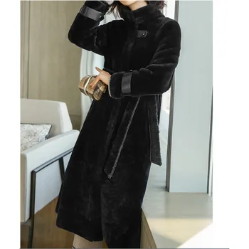 Real Fur Cpat Women Sheep Shearing Winter Coat Women Natural Wool Jacket for Womens Clothing Abrigo Mujer 18806 YY783
Real Fur Cpat Women Sheep Shearing Winter Coat Women Natural Wool Jacket for Womens Clothing Abrigo Mujer 18806 YY783