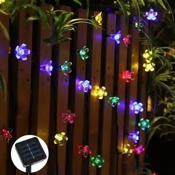 Durable Fairy String Light Solar Landscape Lamp Outdoor Sakura Lights Romantic Solar Light Garden Yard Waterproof Xmas Decor
Durable Fairy String Light Solar Landscape Lamp Outdoor Sakura Lights Romantic Solar Light Garden Yard Waterproof Xmas Decor