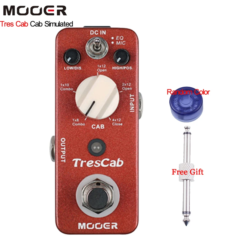 Mooer TresCab Cab Simulated Guitar Effect Pedal Offers 5 Different Types of Cab Choices With Free Connector
Mooer TresCab Cab Simulated Guitar Effect Pedal Offers 5 Different Types of Cab Choices With Free Connector