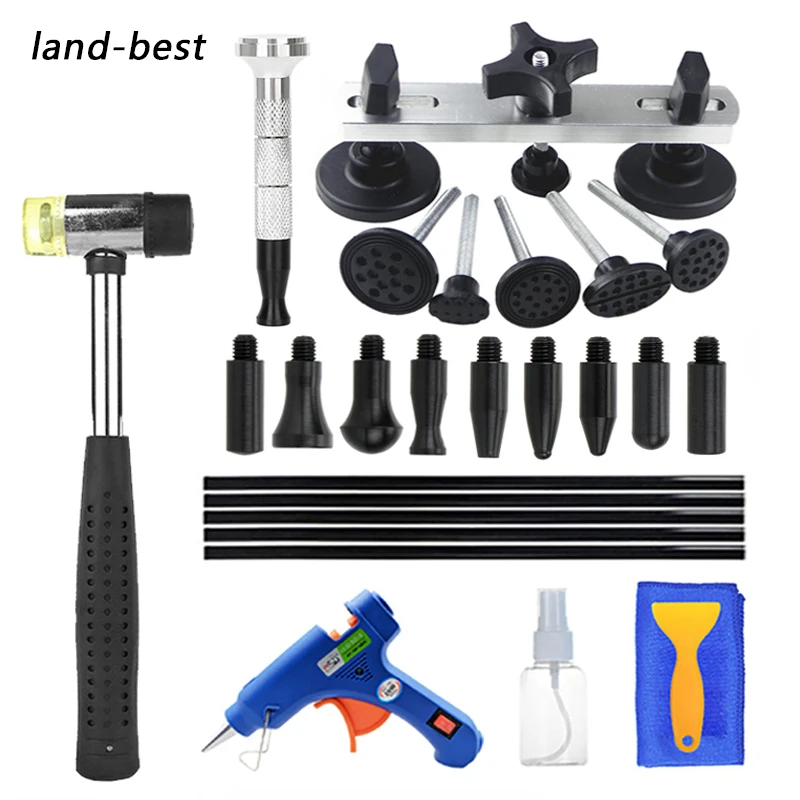 Car Dent Repair Car Body Repair Kit Dent Puller Kit Pulling Bridge Glue Pulling Tabs for Car Tool Tap with hammer
Car Dent Repair Car Body Repair Kit Dent Puller Kit Pulling Bridge Glue Pulling Tabs for Car Tool Tap with hammer