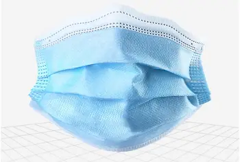 50pcs Disposable masks, Environmental protective non-woven face mask, one-time mask for factories and public places.
50pcs Disposable masks, Environmental protective non-woven face mask, one-time mask for factories and public places.