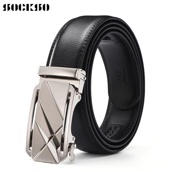 New Arrival 2019 High Quality Automatic Buckle Belt Men Cow Ratchet Leather Belts for Men Male Strap Buckle Cowhide PK1298
New Arrival 2019 High Quality Automatic Buckle Belt Men Cow Ratchet Leather Belts for Men Male Strap Buckle Cowhide PK1298