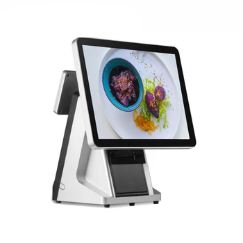 POS system efficient 15 inch capacitive touch screen POS terminal with VFD customer dispaly
POS system efficient 15 inch capacitive touch screen POS terminal with VFD customer dispaly