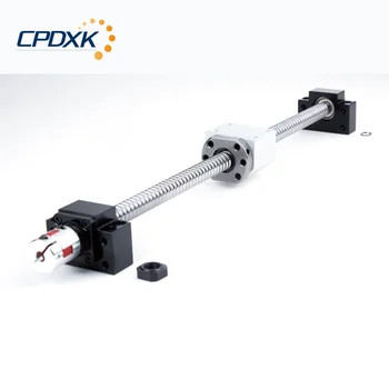 Ball screw sfu1605 ball screw Length-1300mm with BK12BF12 + nut SFU1605+ nut housing+ supporter for cnc machine 
Ball screw sfu1605 ball screw Length-1300mm with BK12BF12 + nut SFU1605+ nut housing+ supporter for cnc machine