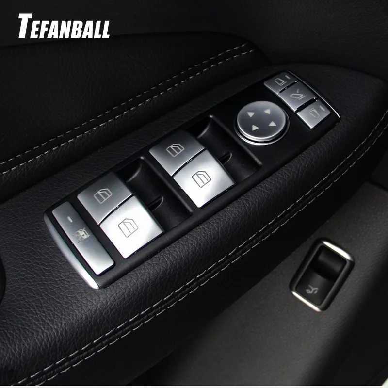 Car steering whee Seat Adjust Button Cover Sticker for Mercedes Benz A B C E Class W204 W212 GLA X156 CLA C117 GLE W166 ML GL
Car steering whee Seat Adjust Button Cover Sticker for Mercedes Benz A B C E Class W204 W212 GLA X156 CLA C117 GLE W166 ML GL