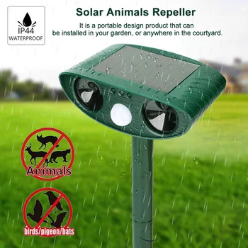 ABS Home PIR Motion Sensor Bird Portable Ultrasonic Cat Fox Repeller Deterrent Solar Safe Expulsion Animal Scarer Outdoor Garden
ABS Home PIR Motion Sensor Bird Portable Ultrasonic Cat Fox Repeller Deterrent Solar Safe Expulsion Animal Scarer Outdoor Garden
