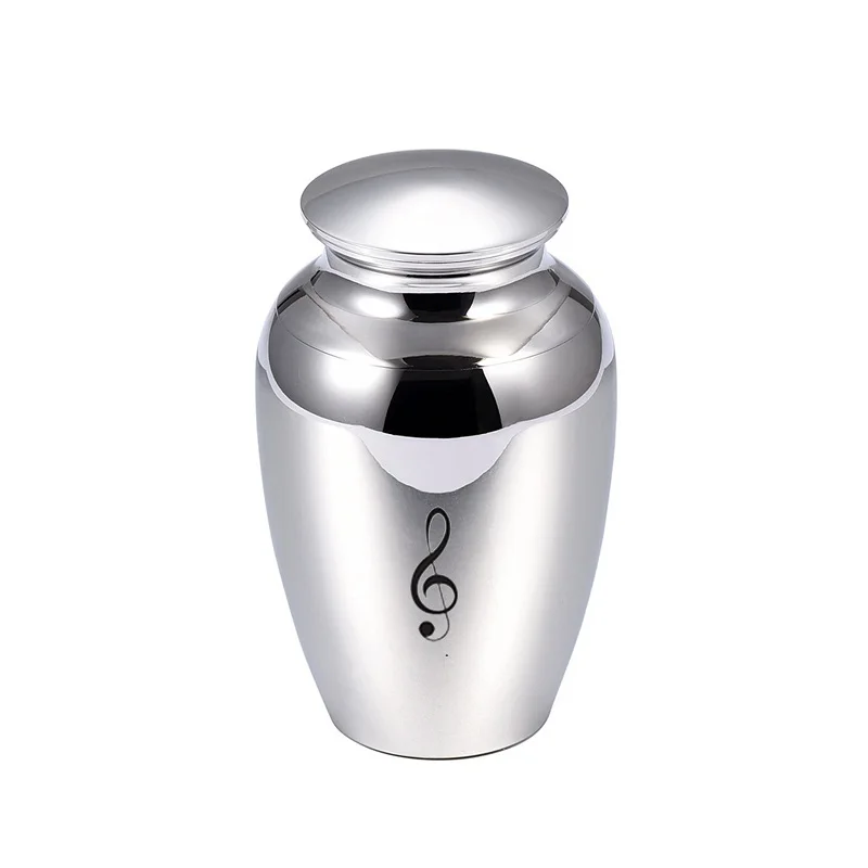 IJU027 High Polished Stainless Steel Mini Urn Hold Ashes of Loved One,Music Note Cremation Keepsake
IJU027 High Polished Stainless Steel Mini Urn Hold Ashes of Loved One,Music Note Cremation Keepsake