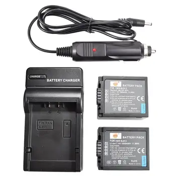 DSTE 2PCS DMW-BLB13 dmw-blb13e Camera Battery with US Plug Charger and Car Adapter for Panasonic Lumix DMC-G1 G1 SLR Camera
DSTE 2PCS DMW-BLB13 dmw-blb13e Camera Battery with US Plug Charger and Car Adapter for Panasonic Lumix DMC-G1 G1 SLR Camera