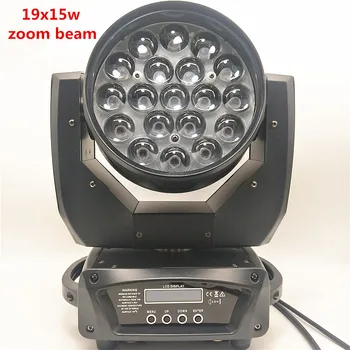 Super Bright 19x15W LED Zoom RGBW Beam Light Large Zoom Moving Head Light DMX Control Concert Disco DJ Party Bar Stage Lighting
Super Bright 19x15W LED Zoom RGBW Beam Light Large Zoom Moving Head Light DMX Control Concert Disco DJ Party Bar Stage Lighting