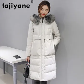 Real Genuine Leather Jacket Fox Fur Collar Sheepskin Down Coat Female Winter Coat Women Clothes 2019 Korean Tops T1567 YY1670
Real Genuine Leather Jacket Fox Fur Collar Sheepskin Down Coat Female Winter Coat Women Clothes 2019 Korean Tops T1567 YY1670