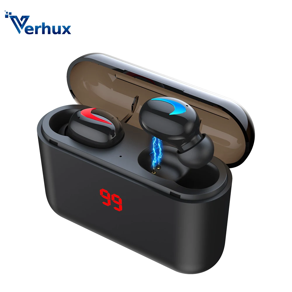 Беспроводные Bluetooth наушники HBQ Q32 TWS спортивные без рук игровые с внешним