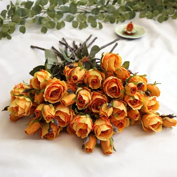 3 Heads Silk Roses Bouquet Vases for Home Decor New Year Christmas Wedding Decorative Flowers Wreaths Cheap Artificial Flowers
3 Heads Silk Roses Bouquet Vases for Home Decor New Year Christmas Wedding Decorative Flowers Wreaths Cheap Artificial Flowers