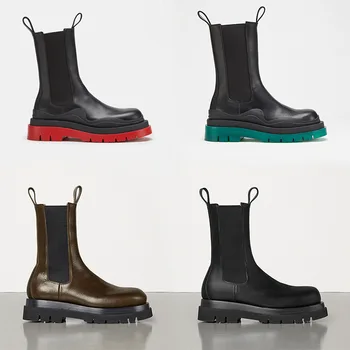 layer leather Martin boots spring and summer new thick muffin bottom heightening waterproof long sleeve Chelsea boots
layer leather Martin boots spring and summer new thick muffin bottom heightening waterproof long sleeve Chelsea boots
