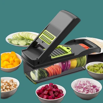Multi-Function Vegetable Cutting Machine Kitchen Accessories Fruit And Vegetable Slicer Potato Peeler Carrot Cheese Grater
Multi-Function Vegetable Cutting Machine Kitchen Accessories Fruit And Vegetable Slicer Potato Peeler Carrot Cheese Grater