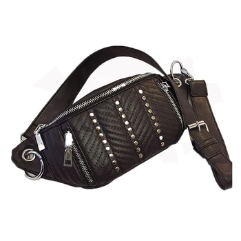 Rivet Fashion Fanny Pack for Women Waist Bag Belt Ladies Bumbags Leather Chest Bag Phone Pouch Fannypack Belt Bag Women Fanny
Rivet Fashion Fanny Pack for Women Waist Bag Belt Ladies Bumbags Leather Chest Bag Phone Pouch Fannypack Belt Bag Women Fanny