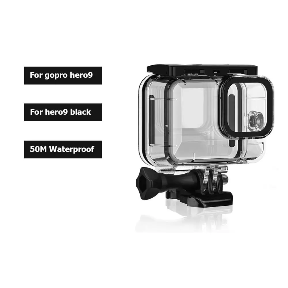 Водонепроницаемый чехол для GoPro Hero9, 50 м + черный защитный чехол для комплектов экшн-камер GoPro9
Водонепроницаемый чехол для GoPro Hero9, 50 м + черный защитный чехол для комплектов экшн-камер GoPro9