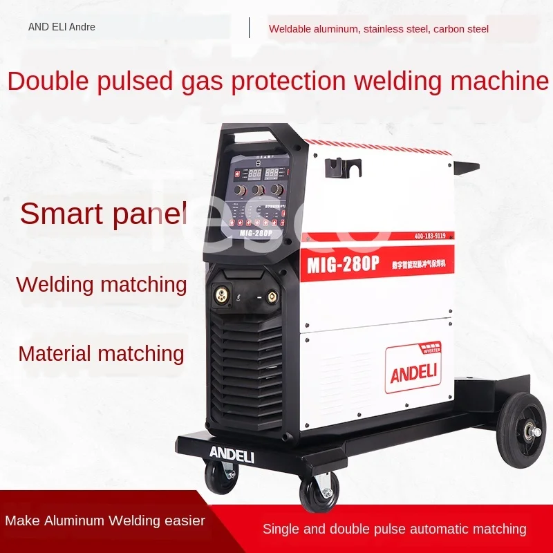 MIG / NB-200 / 350/500 pulse two welding welding 220V / 380 gas protection aluminum body sheet metal welding machine
MIG / NB-200 / 350/500 pulse two welding welding 220V / 380 gas protection aluminum body sheet metal welding machine