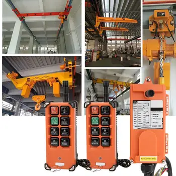 2Pcs Transmitter + 1Pc Receiver Wireless Industrial Remote Control 24V for Hoist Crane Wireless Industrial Remote Control
2Pcs Transmitter + 1Pc Receiver Wireless Industrial Remote Control 24V for Hoist Crane Wireless Industrial Remote Control