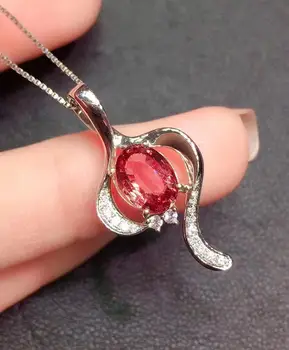 Y510 Fine Jewelry Real 18K Gold Natural Padparadscha Pink Sapphire Gemstones 1.33ct Pendants for Women Necklace
Y510 Fine Jewelry Real 18K Gold Natural Padparadscha Pink Sapphire Gemstones 1.33ct Pendants for Women Necklace