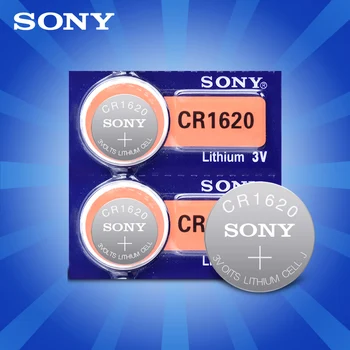 2Pcs FOR SONY CR1620 Button Cell Coin Batteries CR1620 Car Remote Control Electric Alarm 1620 ECR1620 DL1620 3V Lithium Battery
2Pcs FOR SONY CR1620 Button Cell Coin Batteries CR1620 Car Remote Control Electric Alarm 1620 ECR1620 DL1620 3V Lithium Battery