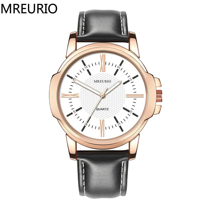 MREURIO Men's Watch Luxury Quartz Retro Elegant Roman Numerals Bright Leather Band Business Style Watch for Men Simple Watch
MREURIO Men's Watch Luxury Quartz Retro Elegant Roman Numerals Bright Leather Band Business Style Watch for Men Simple Watch
