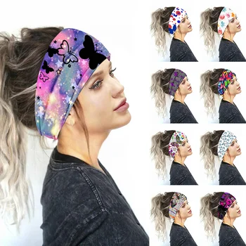 Colorful Yoga Headband Fashion Sweat butterfly absorption Hair band Cotton Man Fitness Elastic Sports Hair accessories Female
Colorful Yoga Headband Fashion Sweat butterfly absorption Hair band Cotton Man Fitness Elastic Sports Hair accessories Female