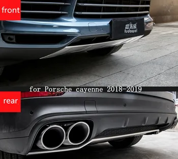 Stainless Steel Front + Rear Bumper Protector Guard Skid Plate For 18-19 Porsche cayenne 2018 2019
Stainless Steel Front + Rear Bumper Protector Guard Skid Plate For 18-19 Porsche cayenne 2018 2019