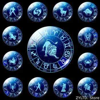 12 Constellation Fridge Magnet Zodiac Sign Refrigerator Magnets 12PCS/set Glass Cabochon Scorpio Leo Decoration Lion Stickers
12 Constellation Fridge Magnet Zodiac Sign Refrigerator Magnets 12PCS/set Glass Cabochon Scorpio Leo Decoration Lion Stickers