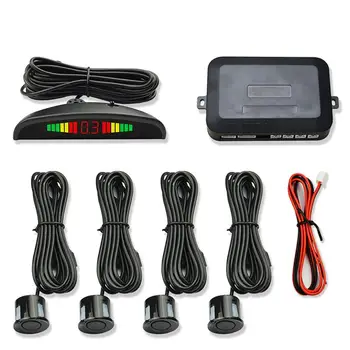 12V Car Reversing Radar Parktronic LED Parking Sensor with 4 Sensors Reverse Backup Car Parking Radar Monitor Detector
12V Car Reversing Radar Parktronic LED Parking Sensor with 4 Sensors Reverse Backup Car Parking Radar Monitor Detector