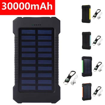 30000mAh solar Power Bank Solar Charger Dual USB Ports External Charger Powerbank for Huawei Smartphone with LED Light
30000mAh solar Power Bank Solar Charger Dual USB Ports External Charger Powerbank for Huawei Smartphone with LED Light