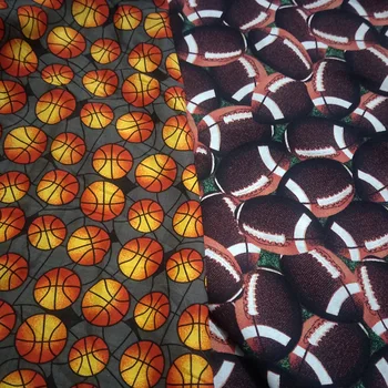110X50cm Plain Fabric Rugby Basketball Printed Cotton Fabrics for Needwork Sewing DIY Handmade Cloth Quilt Material Accessories
110X50cm Plain Fabric Rugby Basketball Printed Cotton Fabrics for Needwork Sewing DIY Handmade Cloth Quilt Material Accessories
