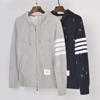 Fashion 2020 TB THOM Brand hooded Clothing Ski Embroidery Jacket Men Women Sweatshirts Hoodies Couple Casual Sportswear Coat
Fashion 2020 TB THOM Brand hooded Clothing Ski Embroidery Jacket Men Women Sweatshirts Hoodies Couple Casual Sportswear Coat