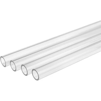 Computer Water-Cooled Petg Transparent Hard Tube None Chamfer Link Tube, 16mm Od, 12mm Id,500mm Length, Clear, 4-Pack
Computer Water-Cooled Petg Transparent Hard Tube None Chamfer Link Tube, 16mm Od, 12mm Id,500mm Length, Clear, 4-Pack