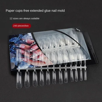 mancel lin Nail Fast Phototherapy Crystal Extension of the Nail-Free Paper Supporter Extended Glue a Mold 240 Tablets
mancel lin Nail Fast Phototherapy Crystal Extension of the Nail-Free Paper Supporter Extended Glue a Mold 240 Tablets