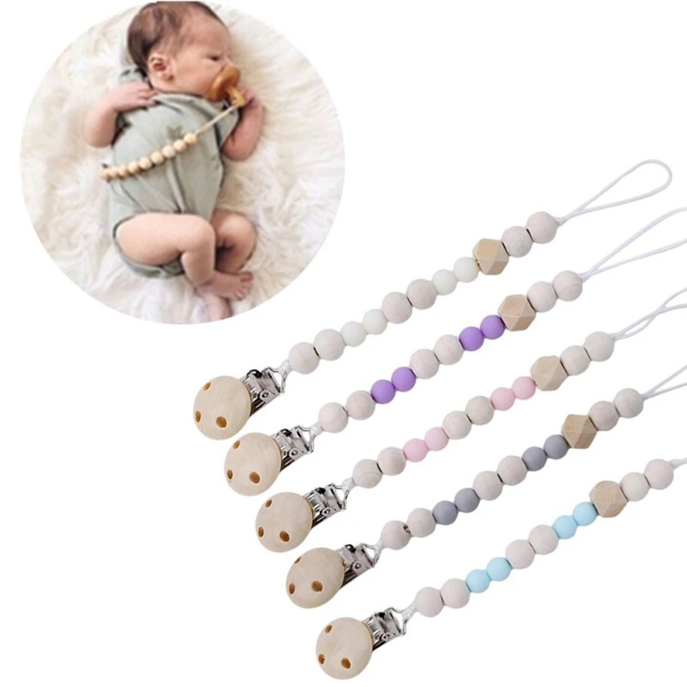 Kids Decoration Ornament Baby Pacifier Clip Chain Wooden Soother Pacifier Clips Leash Strap Nipple Holder For Infant Feeding
Kids Decoration Ornament Baby Pacifier Clip Chain Wooden Soother Pacifier Clips Leash Strap Nipple Holder For Infant Feeding