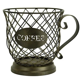 Universal Coffee Capsule Storage Basket Coffee Cup Basket Vintage Coffee Pod Organizer Holder Black for Home Cafe Hotel
Universal Coffee Capsule Storage Basket Coffee Cup Basket Vintage Coffee Pod Organizer Holder Black for Home Cafe Hotel