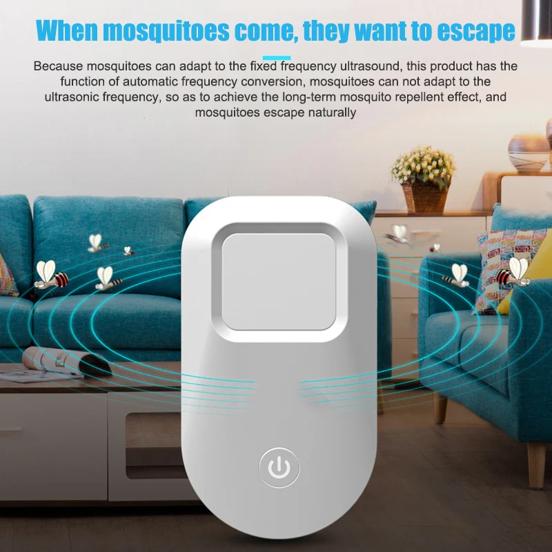 Ultrasonic Pest Repeller Plug in Electronic Repellent Indoor Rodent/Insect Deterrent Control Rats Mice Mosquitos MU | Дом и сад