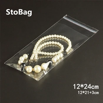 StoBag 500pcs 12*24cm Clear Self Adhesive Resealable Opp Necklace Packaging Bag Jewelry Packing Candy Gift Bags Plastic Bag
StoBag 500pcs 12*24cm Clear Self Adhesive Resealable Opp Necklace Packaging Bag Jewelry Packing Candy Gift Bags Plastic Bag