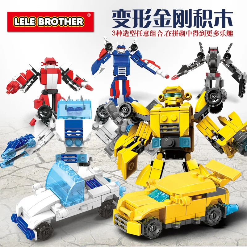 Lele Brother 8271 Assembled Inserted Building Blocks Educational Building Blocks of Transformation Warrior Children'S Educationa
Lele Brother 8271 Assembled Inserted Building Blocks Educational Building Blocks of Transformation Warrior Children'S Educationa