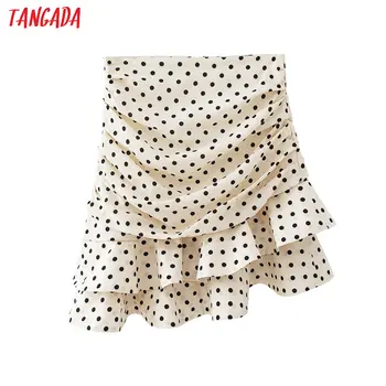 Tangada women dots print pleated cake skirt faldas mujer vintage side zipper office ladies elegant chic summer skirts QJ45
Tangada women dots print pleated cake skirt faldas mujer vintage side zipper office ladies elegant chic summer skirts QJ45