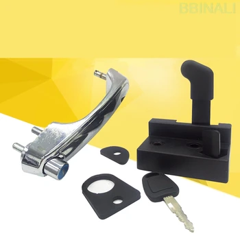 For Daewoo Doosan DX55 60 79C Excavator cab Inside and outside handle Door lock assembly Excavator Accessories
For Daewoo Doosan DX55 60 79C Excavator cab Inside and outside handle Door lock assembly Excavator Accessories