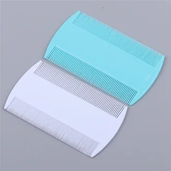 Plastic Double Sided Nit Fine Tooth Head Lice Hair Combs for Kids Pet Cat Dog Flea Dog Bath Cat Hair Cleaning Supplies 
Plastic Double Sided Nit Fine Tooth Head Lice Hair Combs for Kids Pet Cat Dog Flea Dog Bath Cat Hair Cleaning Supplies