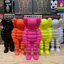 28cm KAWSS 400% Figure Toys Model Dolls Transparent Bow Home Decoration Ornaments Statue Collectibles Anim Action Figures Gifts
28cm KAWSS 400% Figure Toys Model Dolls Transparent Bow Home Decoration Ornaments Statue Collectibles Anim Action Figures Gifts