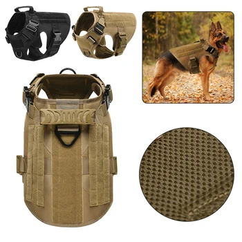 Large Military Dog Vest With Handle Working Dog Vest Pet Training Vest With Handle
Large Military Dog Vest With Handle Working Dog Vest Pet Training Vest With Handle