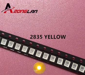 1000PCS/lot SMD LED 2835 Yellow 0.2W 2.0-2.6V 580-590NM PLCC-2 SMD/SMT 2V 3.5*2.8*0.8MM 60Ma 3528 2835 led 
1000PCS/lot SMD LED 2835 Yellow 0.2W 2.0-2.6V 580-590NM PLCC-2 SMD/SMT 2V 3.5*2.8*0.8MM 60Ma 3528 2835 led